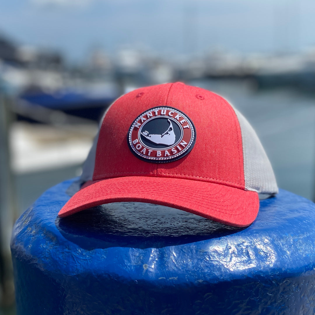 Nantucket Boat Basin Rubber Patch Trucker