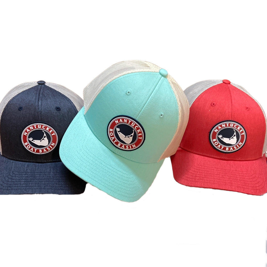 Nantucket Boat Basin Rubber Patch Trucker