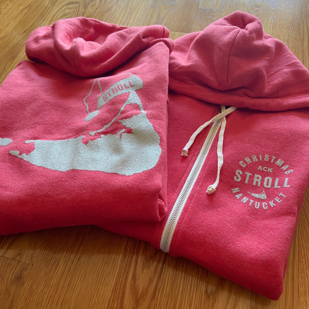 Stroll Tri-Blend Eco Full Zip Hood