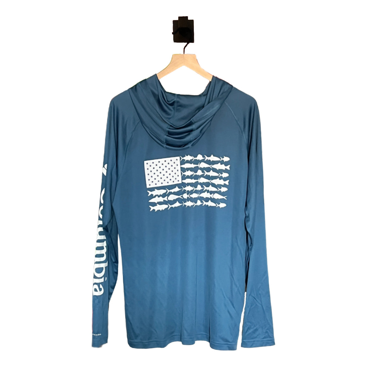 Nantucket Boat Basin Fish Flag Terminal Hoodie
