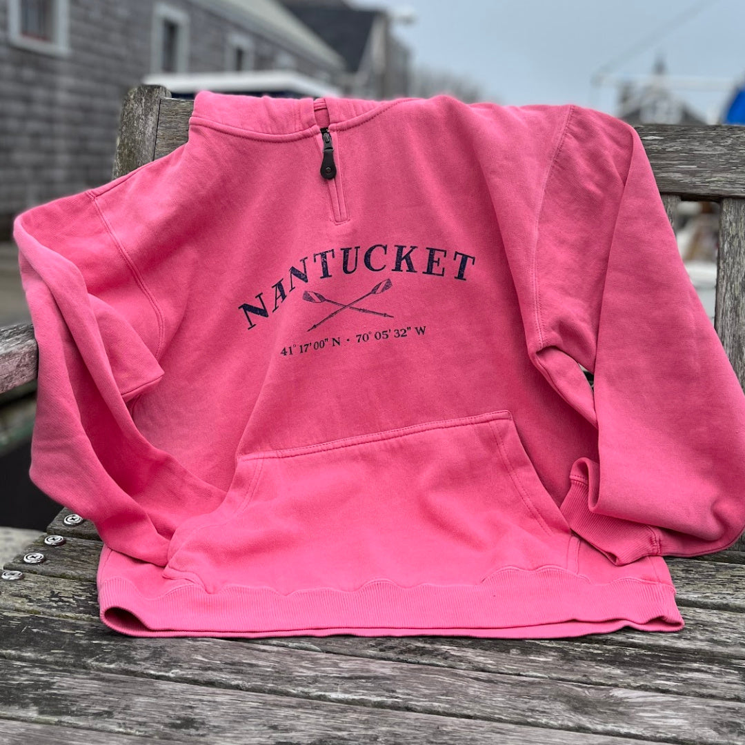 Nantucket Oars Mini Zip Hoodie