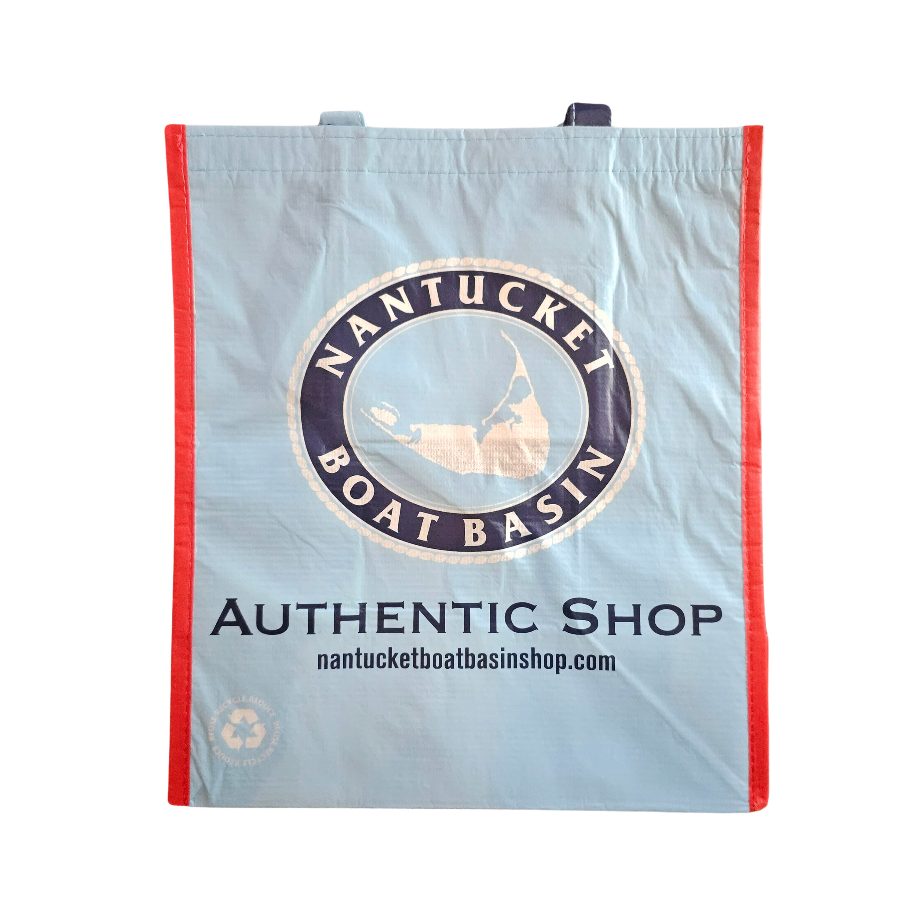 2024 Nantucket Boat Basin Shop Recycled Tote Nantucket Boat Basin   2023tote Front 