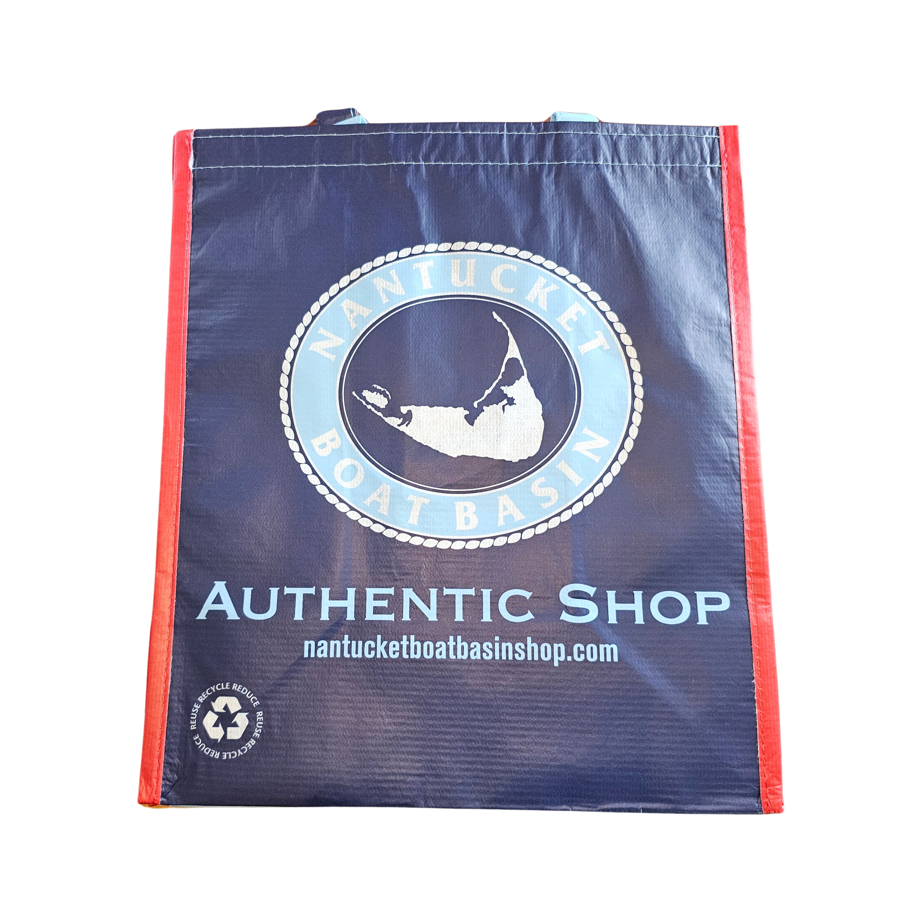 2024 Nantucket Boat Basin Shop Recycled Tote Nantucket Boat Basin   2023toteback 