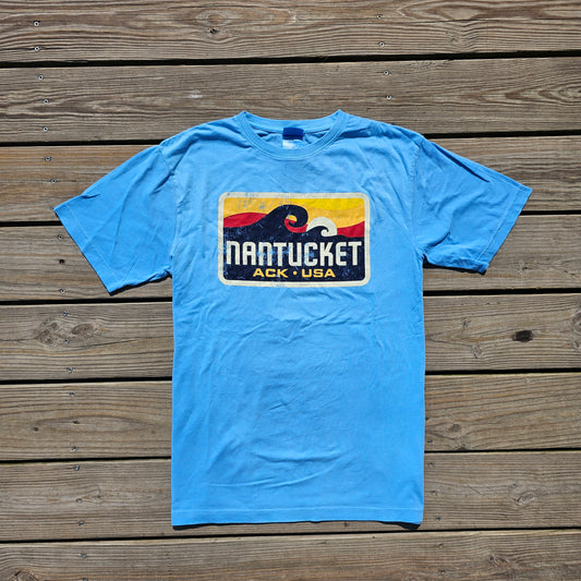 Nantucket Groovy Wave Pigment Tee