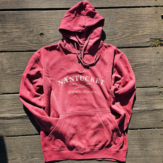 Crossed Oars Mini Zip Hoodie