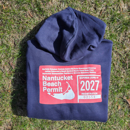 Youth 2027 Beach permit Full Zip Hoodie
