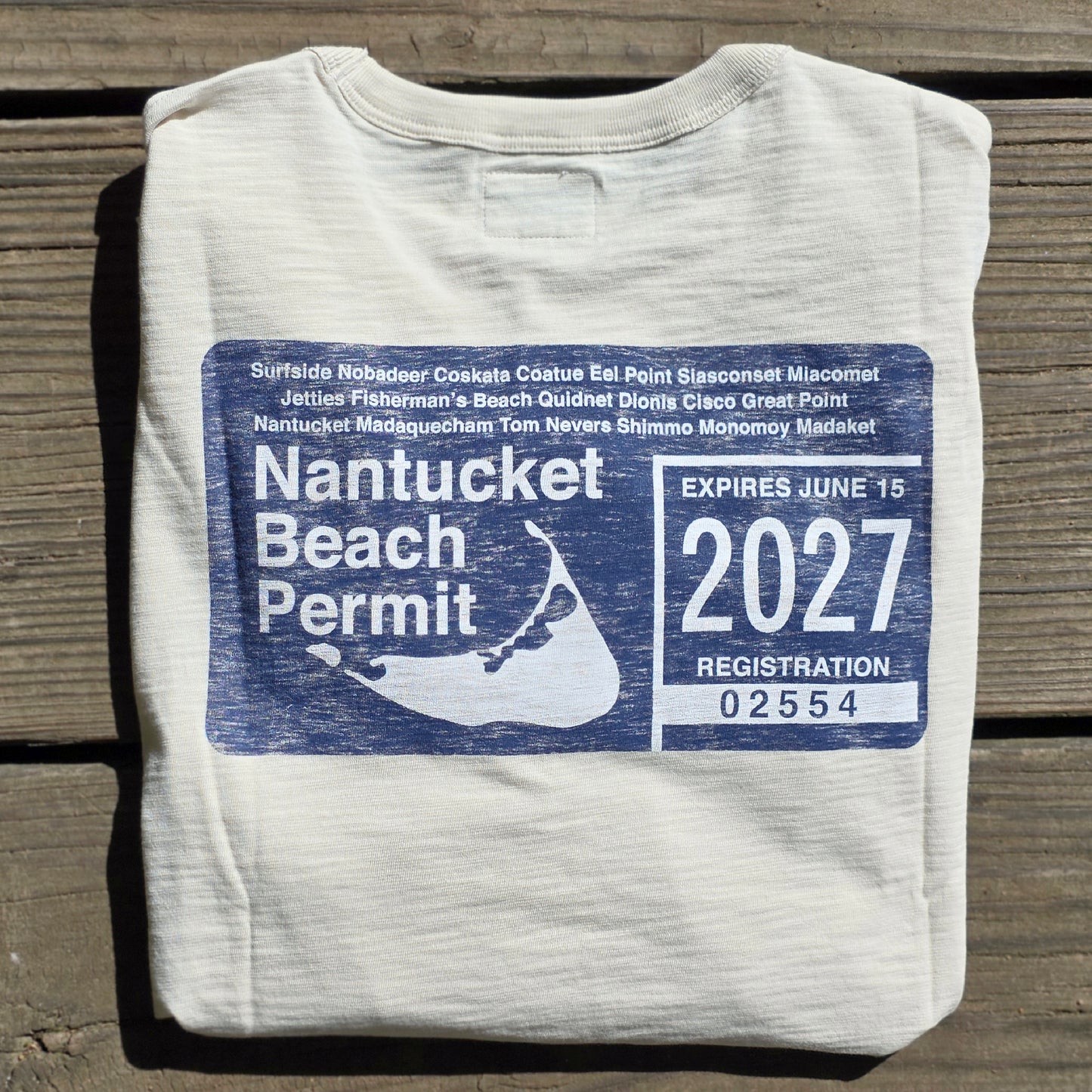 2027 Long Sleeve Beach Permit Tee
