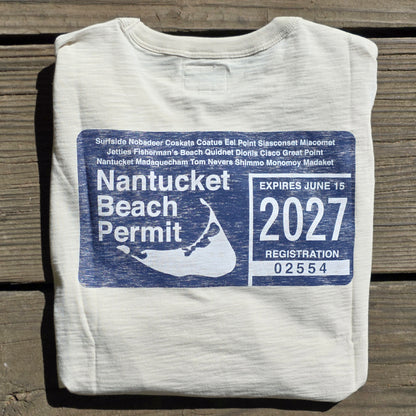 2027 Long Sleeve Beach Permit Tee