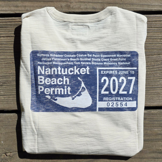 2027 Long Sleeve Beach Permit Tee