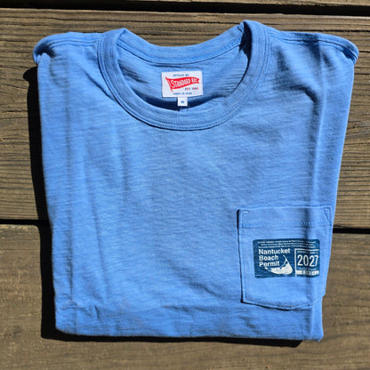 2027 Beach Permit Pocket Tee