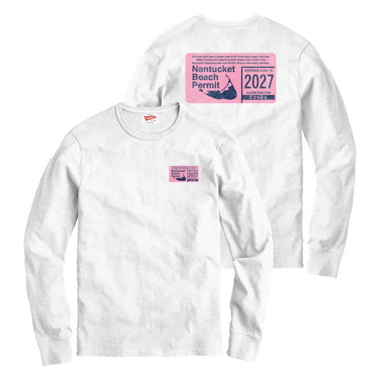 2027 Beach Permit Long Sleeve Rec Tee