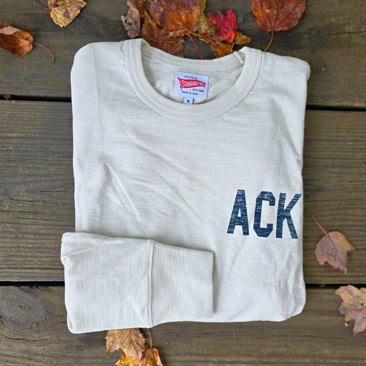 ACK Island Back Long Sleeve Rec Tee