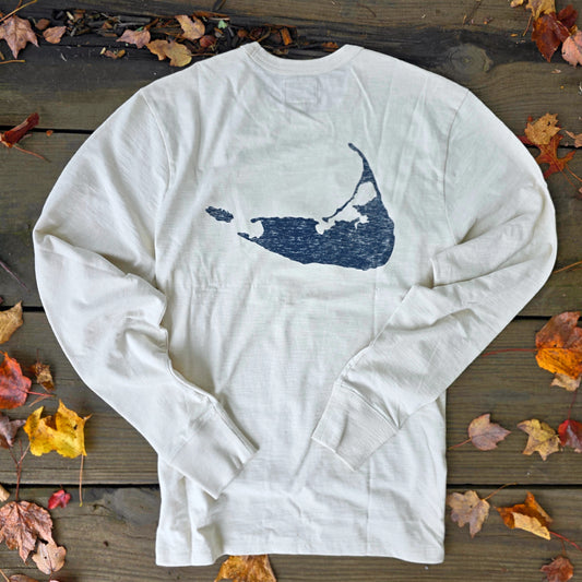 ACK Island Back Long Sleeve Rec Tee