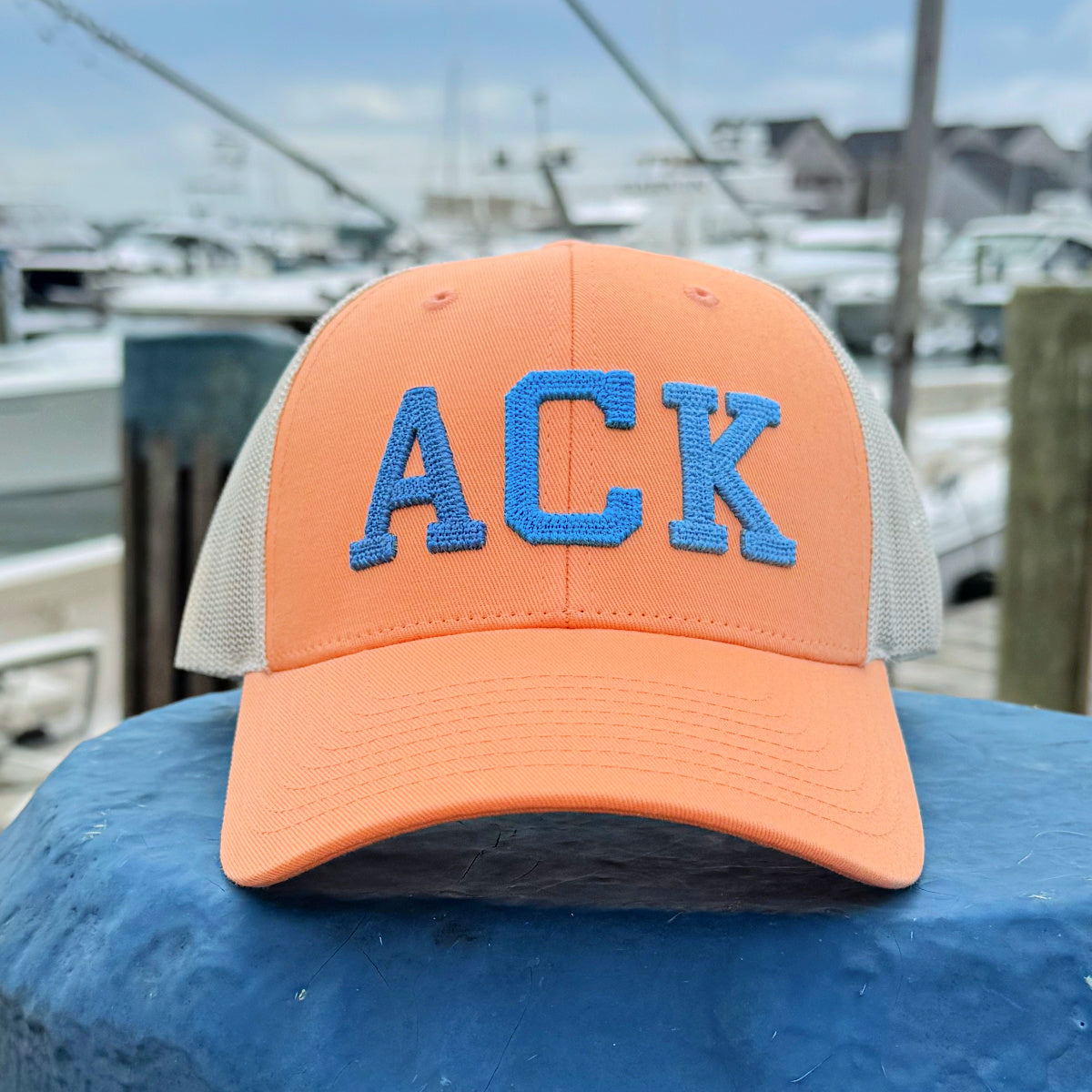 ACK Chain Stitch Trucker Hat