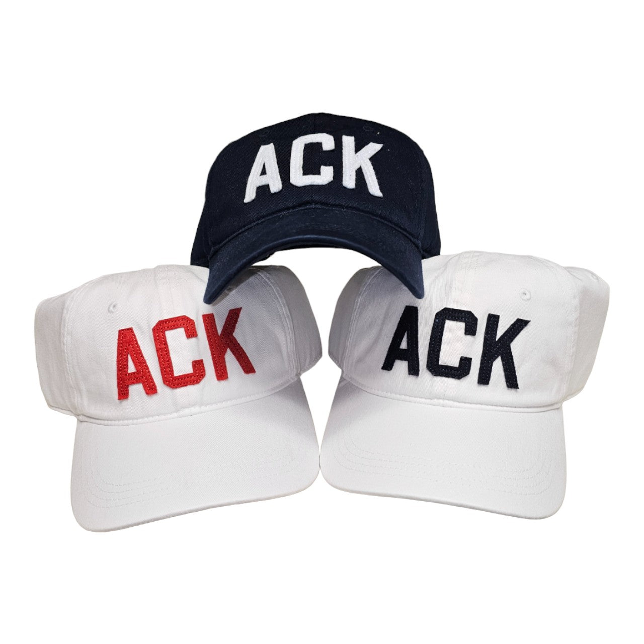 ACK Applique Washed Twill Hat