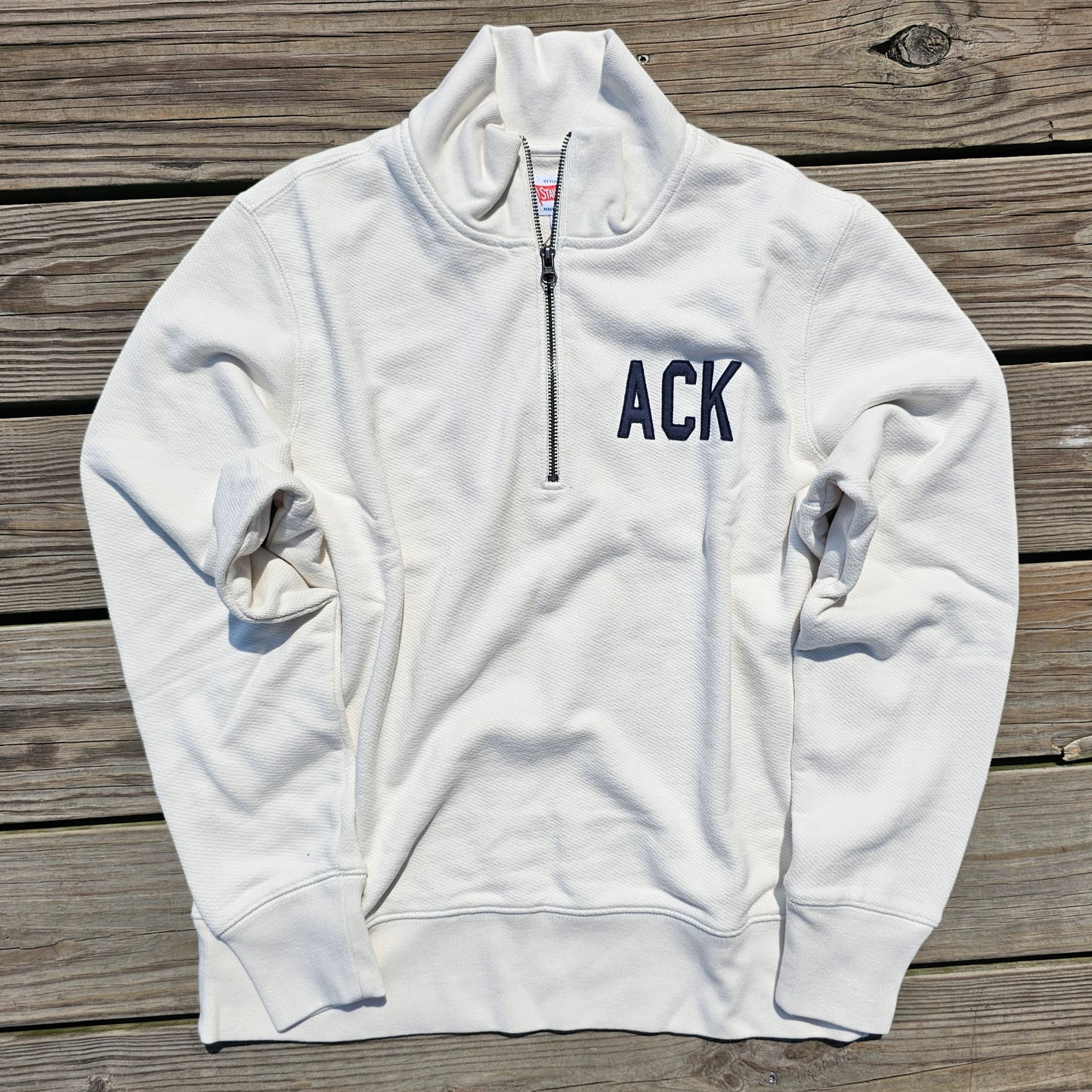 ACK Applique Hampton Quarter Zip