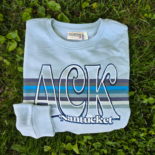 ACK Chill Stripe Crewneck