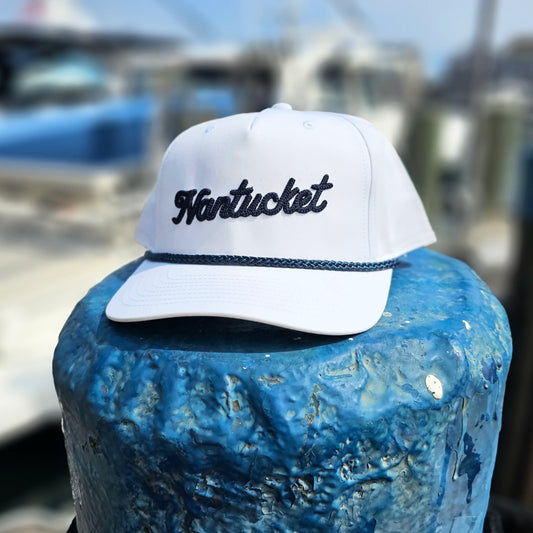 Nantucket Angled Chain Stitch Hat