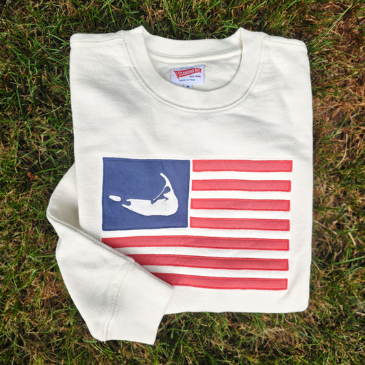 USA Applique Hampton Crewneck