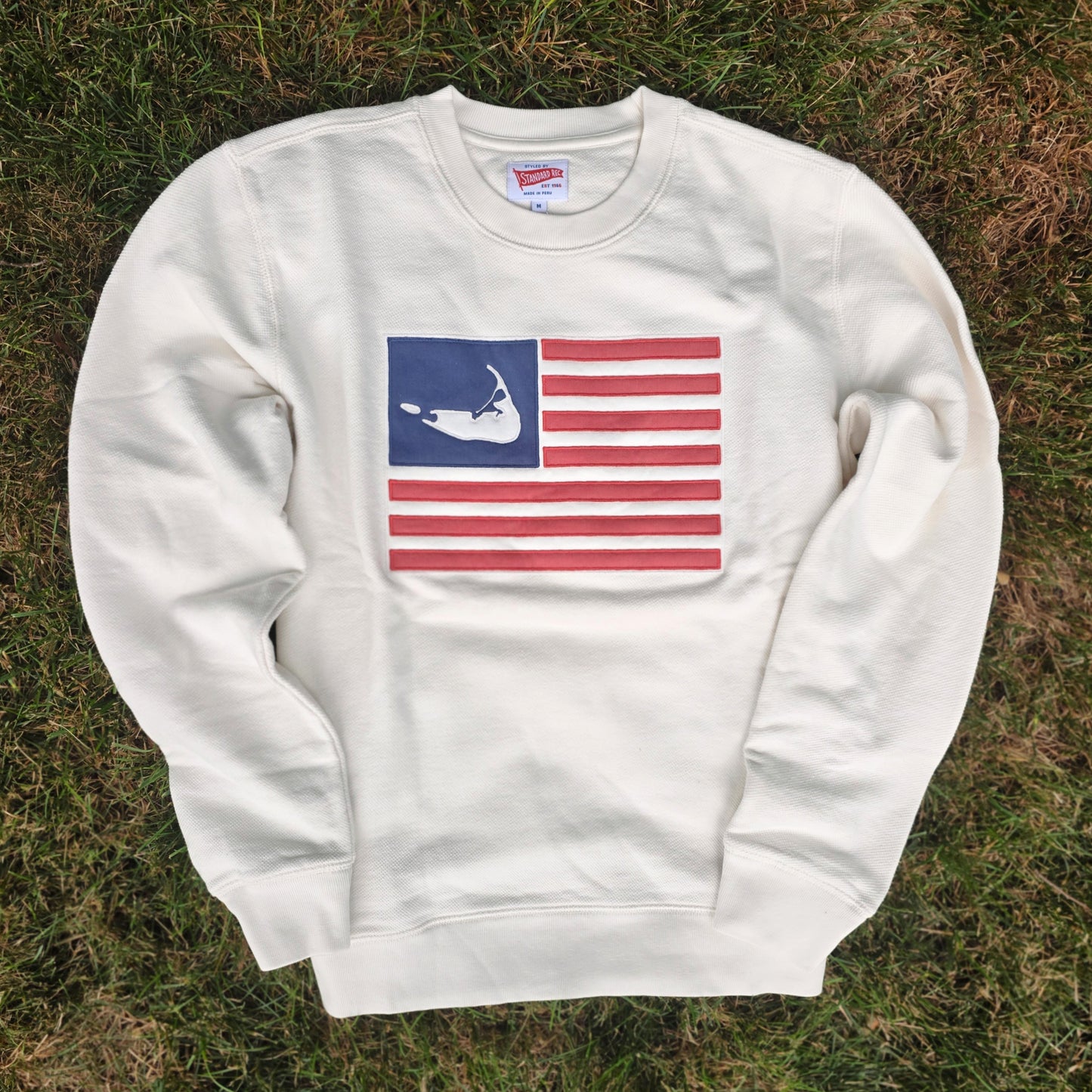 USA Applique Hampton Crewneck
