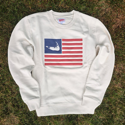 USA Applique Hampton Crewneck