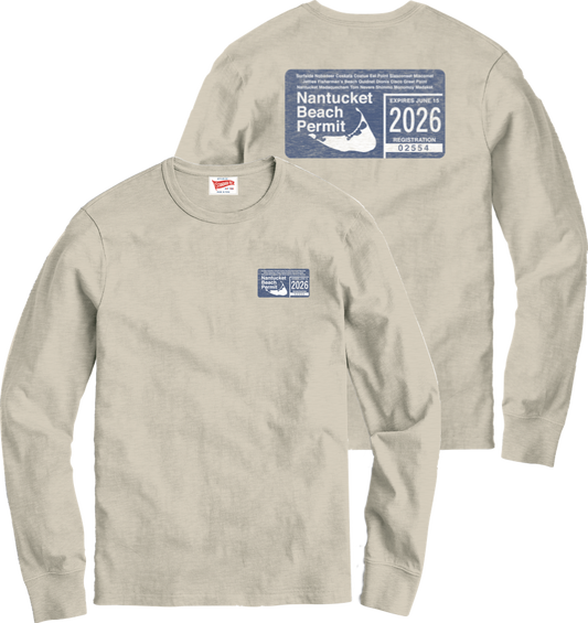 2026 Long Sleeve Beach Permit Tee