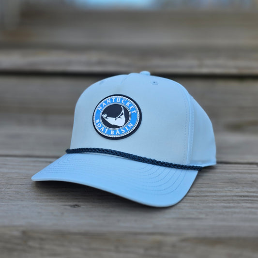 Nantucket Boat Basin Rubber Patch 5-Panel Hat