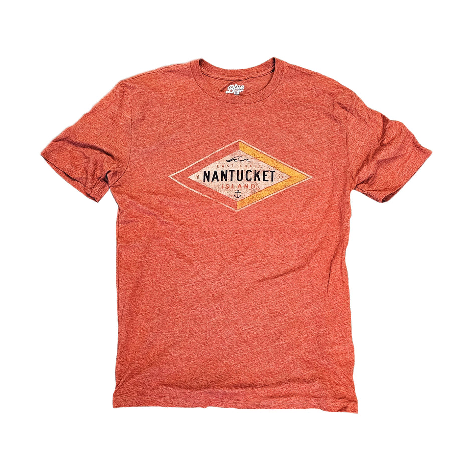 Short Sleeve Slub Tee Nantucket Red