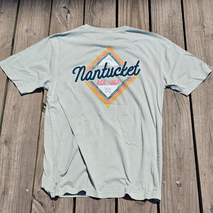 Nantucket Diamond Pigment Tee