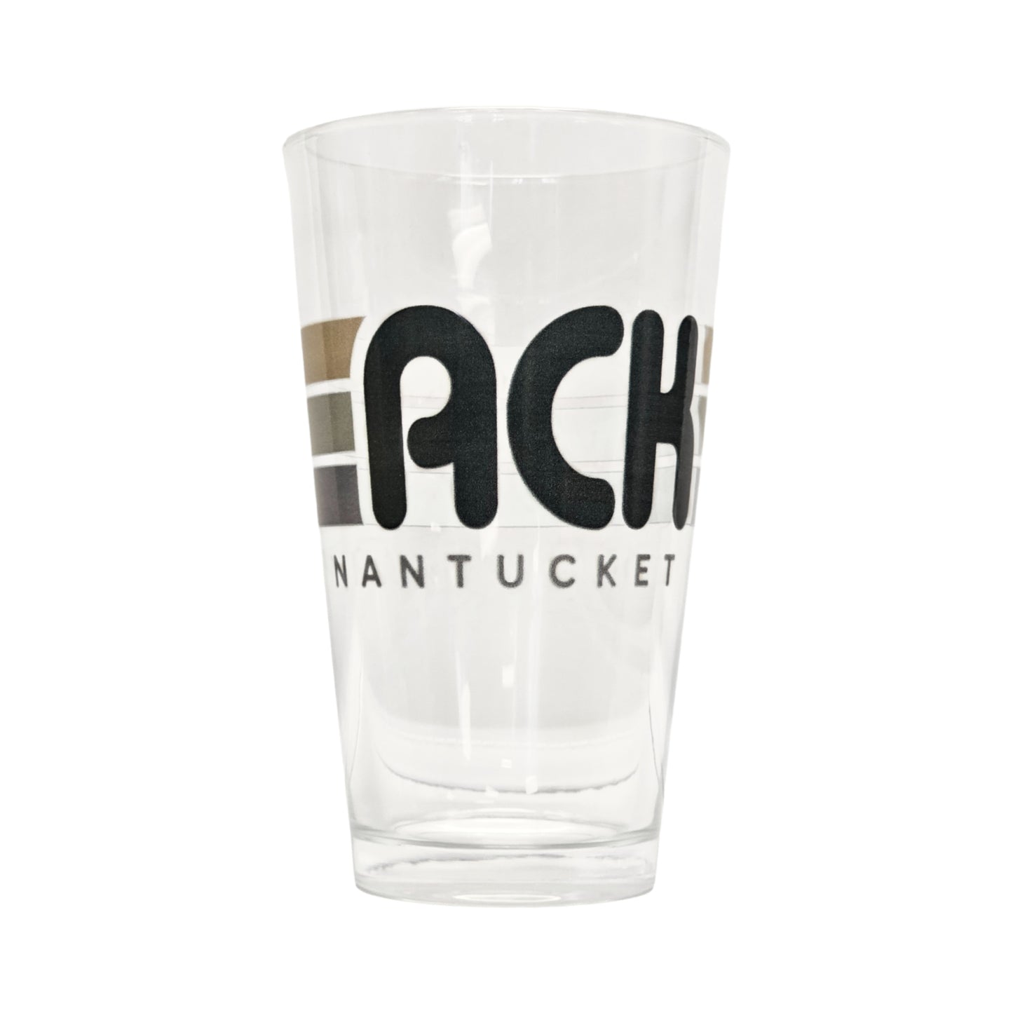 ACK Stripe Pint Glass