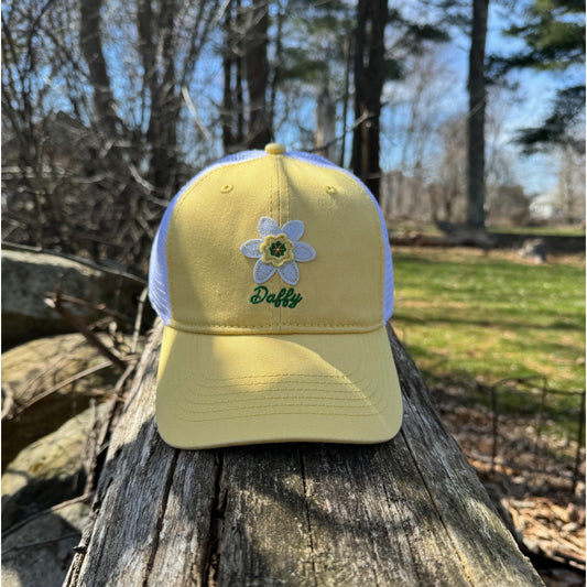 Nantucket Daffy Flower Trucker Hat