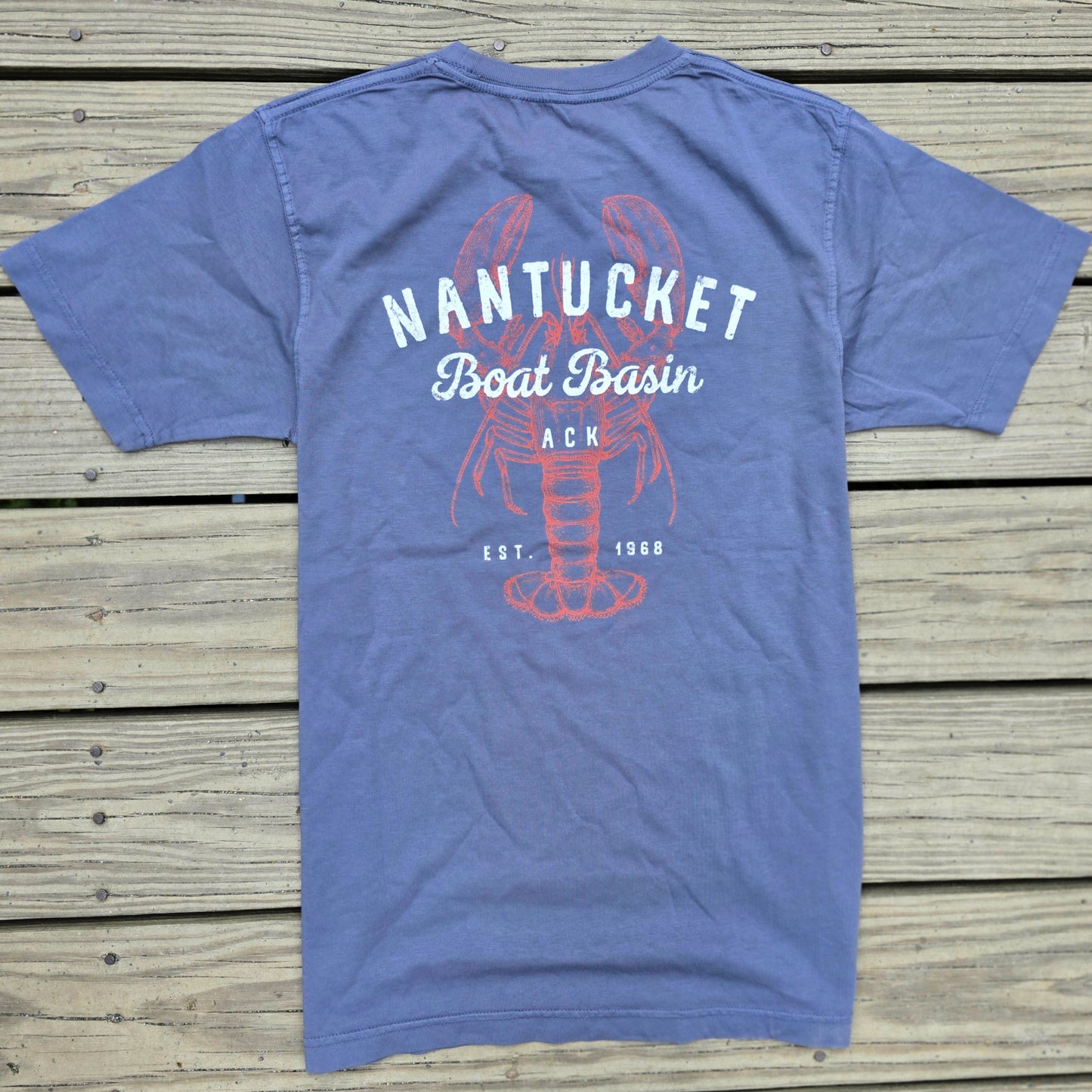 Nantucket Boat Basin Lobster Pier Tee