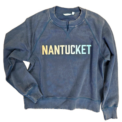 Nantucket Washed Willow Crewneck