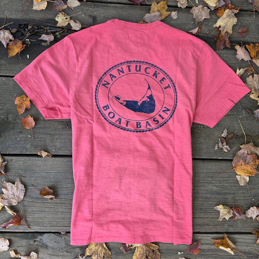 Nantucket Island Boat Basin Back Rec Tee