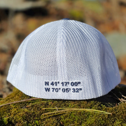 Nantucket Boat Basin Two Tone Trucker Flexfit Hat