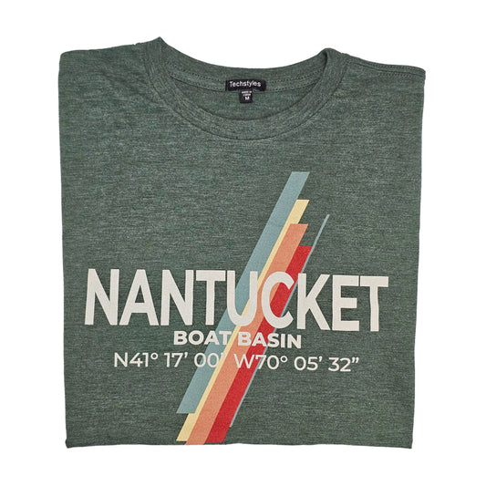 Nantucket Boat Basin Stripe Short Sleeve Tee