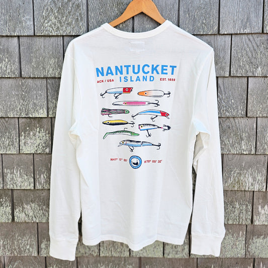 Nantucket Lures Long Sleeve Banner Tee