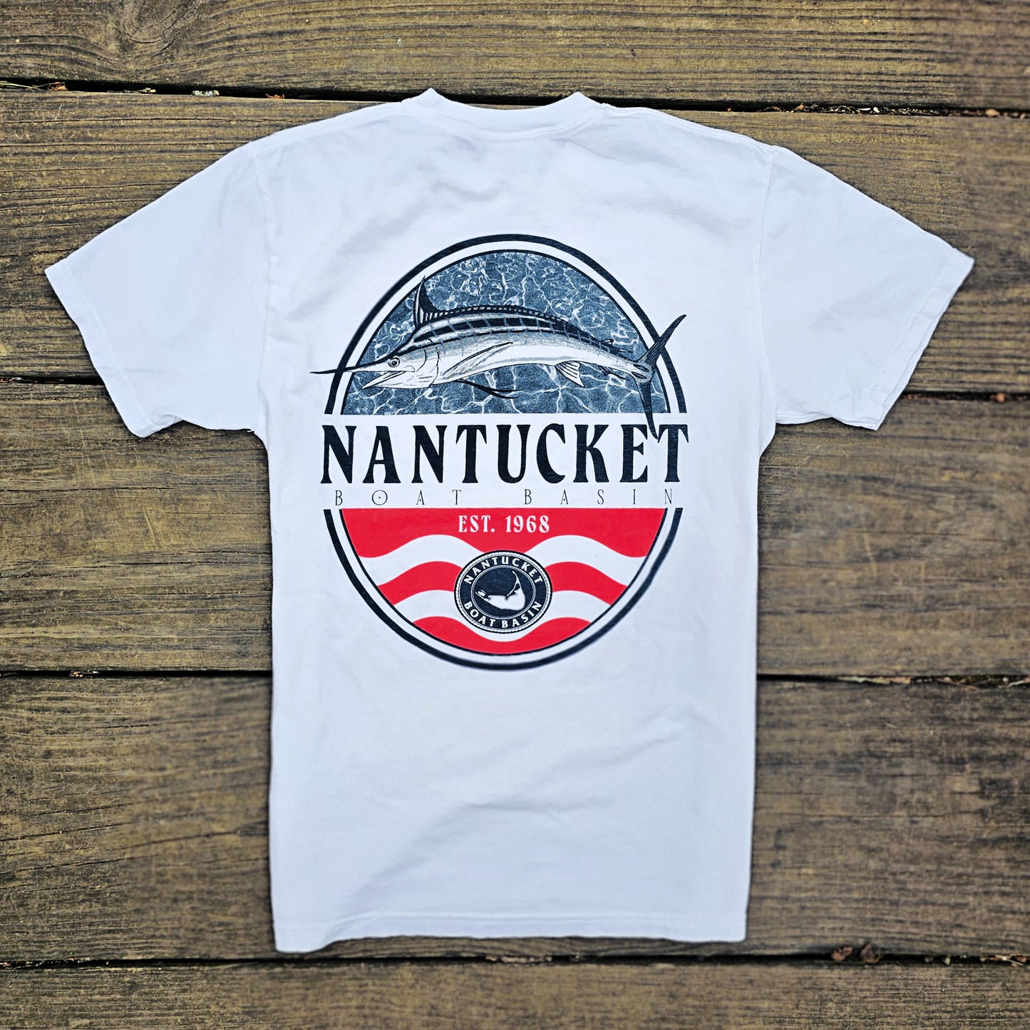 Nantucket Boat Basin Ripple Cut Tee