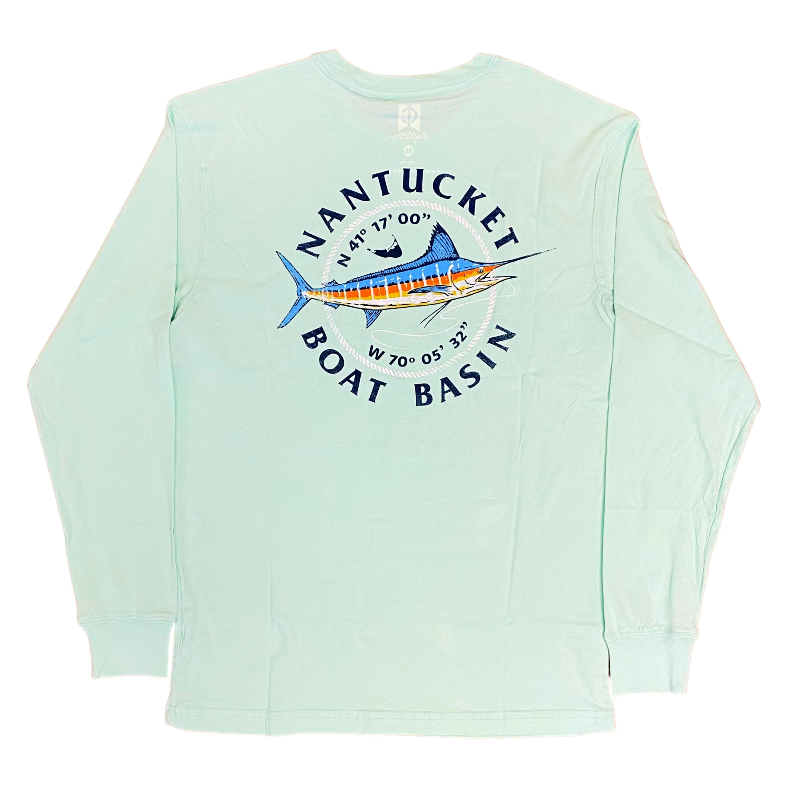 Nantucket Boat Basin Marlin Long Sleeve Tee – Nantucket Boat Basin ...