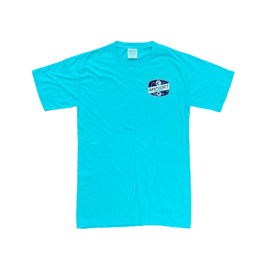 ACK Wave Box Tee – Nantucket Boat Basin Authentic Shop