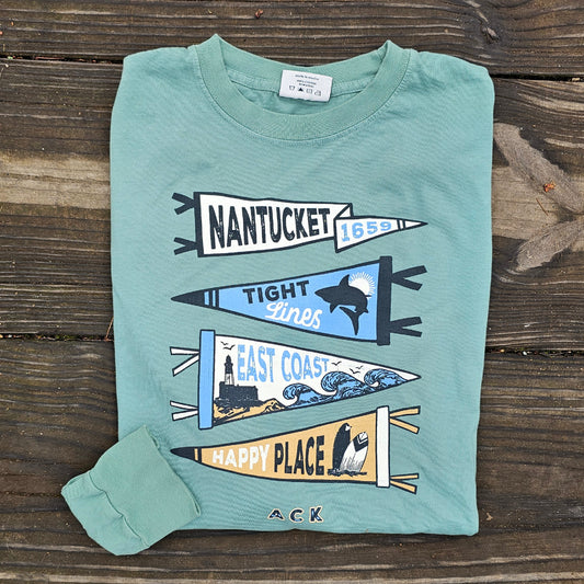Nantucket Pennant Run Long Sleeve Tee