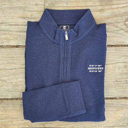 Oliver Textured Quarter Zip