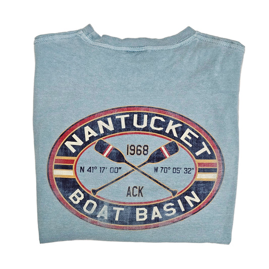 Nantucket Boat Basin Oars Pigment Tee