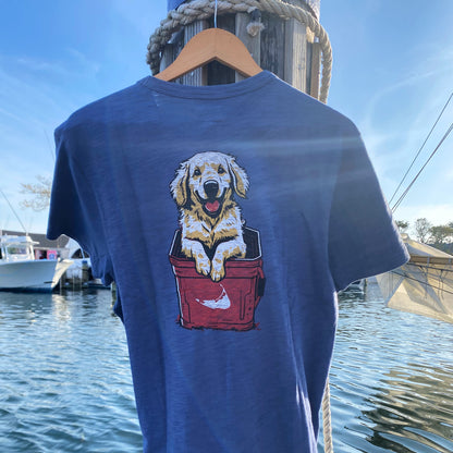 Nantucket Island Marley Dog Short Sleeve Tee