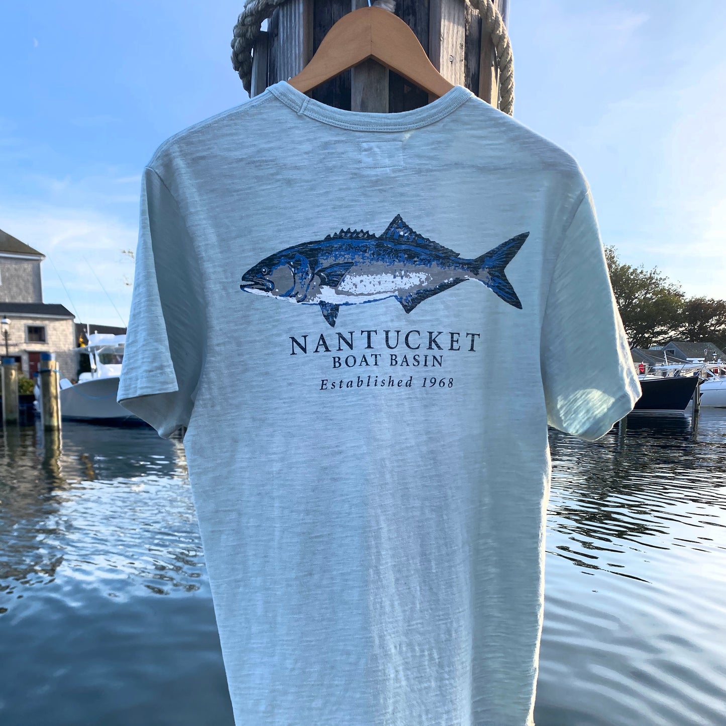 Nantucket Boat Basin Bluefish Tee