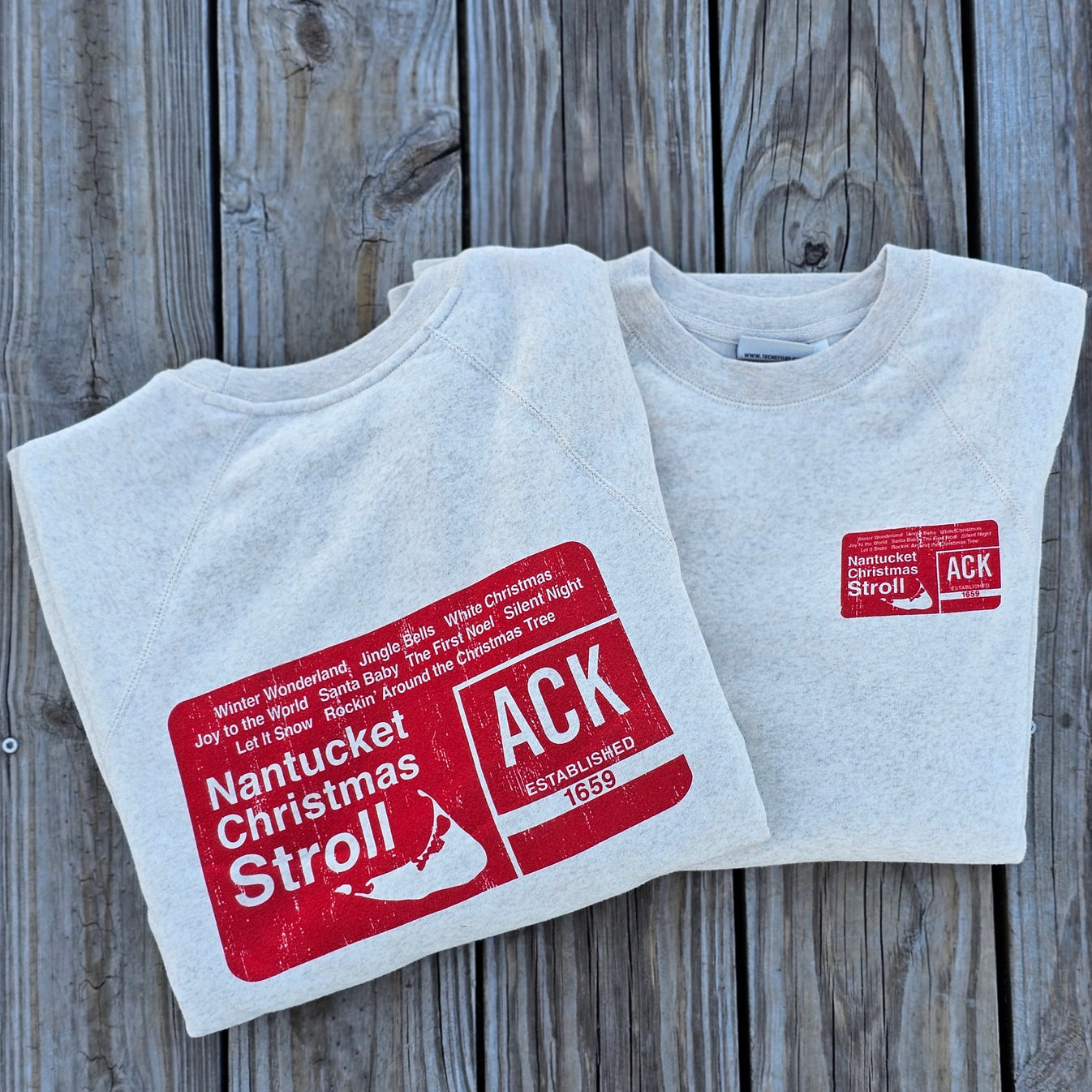 Nantucket Stroll Permit Crewneck Nantucket Boat Basin Authentic Shop