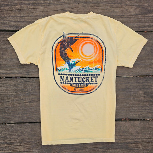 Nantucket Boat Basin Sandblaster Tee