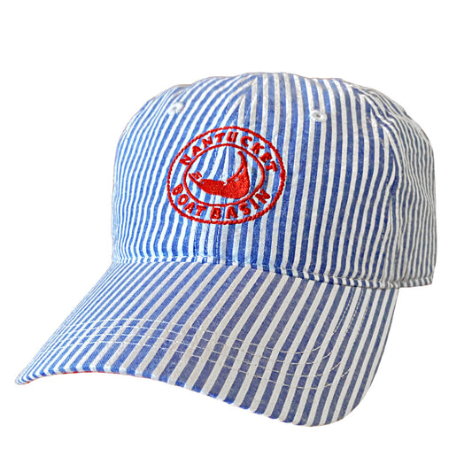 Nantucket Boat Basin Washed Striped Seersucker