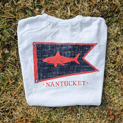 Youth Pennant Shark Icon Tee