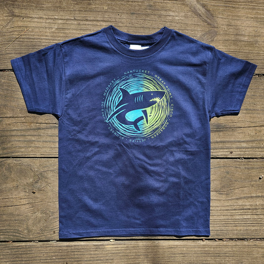 Nantucket Youth Shark Swirl Tee